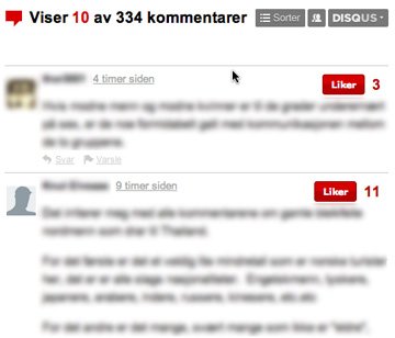 Disqus comments example