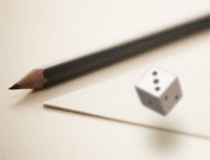 Pencil, paper and dice